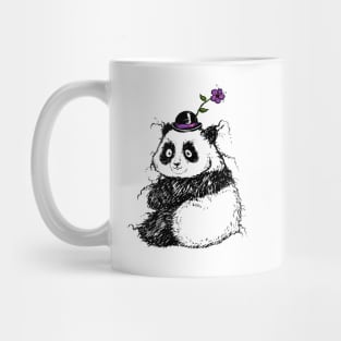 Plump Little Panda with an Adorable Hat Mug